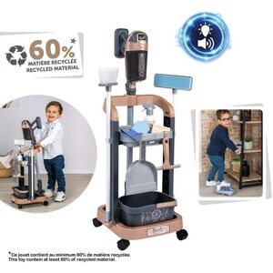 Smoby Chariot ménage + Aspirateur balai Rowenta