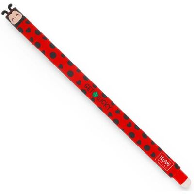 La Grande Récré Stylo à encre gel effaçable Legami - Coccinelle - Get Lucky - Publicité La Grande Récré Stylo à encre gel effaçable Legami - Coccinelle - Get Lucky - Publicité