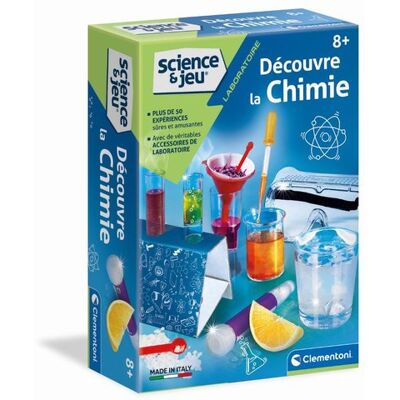 Clementoni Science & Jeu - Découvre La Chimie - Laboratoire De 50 Expériences - Publicité Clementoni Science & Jeu - Découvre La Chimie - Laboratoire De 50 Expériences - Publicité