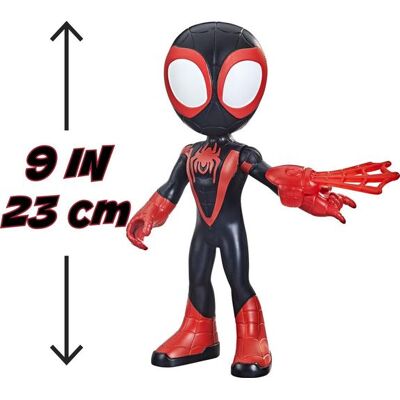 Hasbro Mega figurine Miles Morales 23 cm - Spidey - Publicité Hasbro Mega figurine Miles Morales 23 cm - Spidey - Publicité