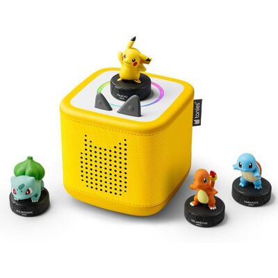 Tonies Mega Coffret Toniebox 2 Pokemon - Jaune éclair - Publicité Tonies Mega Coffret Toniebox 2 Pokemon - Jaune éclair - Publicité