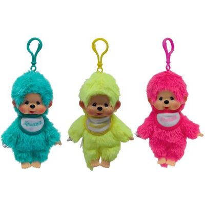 Bandai Porte-clé Monchhichi Pastel 20cm - Publicité Bandai Porte-clé Monchhichi Pastel 20cm - Publicité