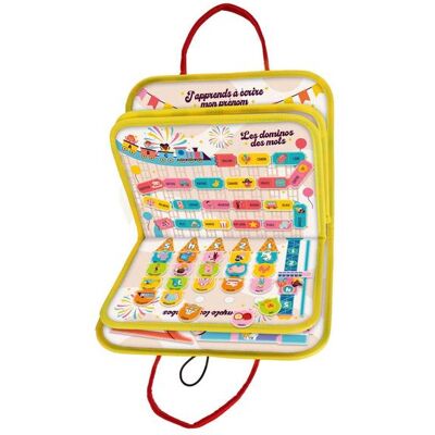 La Grande Récré Pochette 7 Activites - La Fabrique Des Mots - Theme de La Fete Foraine - Montessori - Publicité La Grande Récré Pochette 7 Activites - La Fabrique Des Mots - Theme de La Fete Foraine - Montessori - Publicité