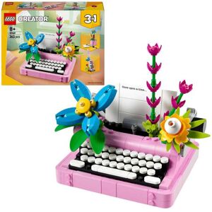 La machine à écrire avec des fleurs LEGO Creator 31169
