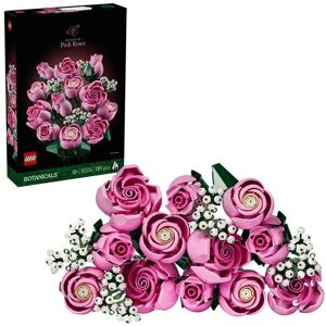 Bouquet de roses roses Lego Botanicals 10374
