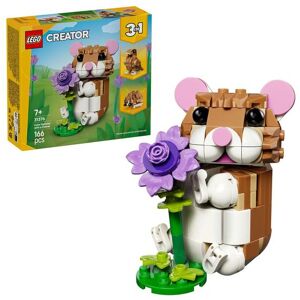 L’adorable hamster et la fleur LEGO Creator 31376