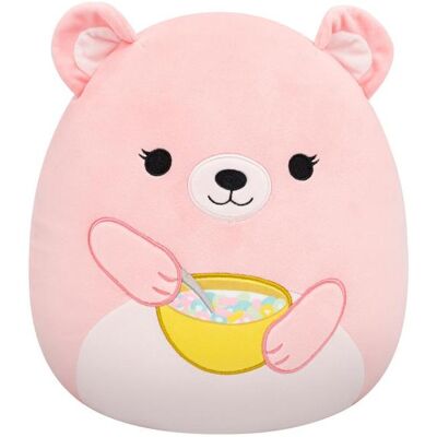 Jazwares Peluche Squishmallows Hominy Ours pêche 30 cm - Publicité Jazwares Peluche Squishmallows Hominy Ours pêche 30 cm - Publicité