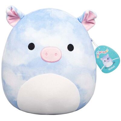 Jazwares Peluche Squishmallows Nisbet Cochon bleu 30 cm - Publicité Jazwares Peluche Squishmallows Nisbet Cochon bleu 30 cm - Publicité