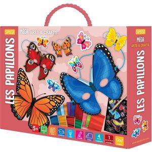 Sassi Coffret Mega Arts et crafts les papillons - Publicité Sassi Coffret Mega Arts et crafts les papillons - Publicité
