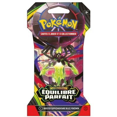 Asmodée Booster Pokemon Mega Evolution Equilibre Parfait - Publicité Asmodée Booster Pokemon Mega Evolution Equilibre Parfait - Publicité