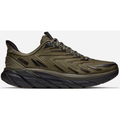 HOKA Clifton UTL Chaussures pour Homme en Antique Olive/Black Taille 44 2/3 Lifestyle - Publicité HOKA Clifton UTL Chaussures pour Homme en Antique Olive/Black Taille 44 2/3 Lifestyle - Publicité