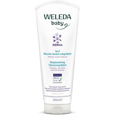 Baume lavant relipidant DERMA 3en1 - Weleda - Publicité Baume lavant relipidant DERMA 3en1 - Weleda - Publicité