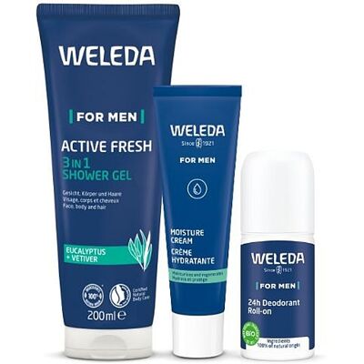 Les Essentiels Homme - Weleda - Publicité Les Essentiels Homme - Weleda - Publicité