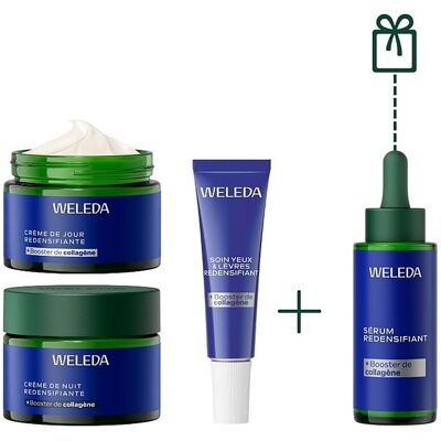 Routine anti-âge Gentiane bleue - Sérum Offert - Weleda - Publicité Routine anti-âge Gentiane bleue - Sérum Offert - Weleda - Publicité