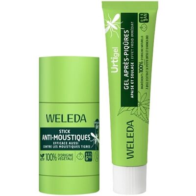 Routine anti-moustiques - Weleda - Publicité Routine anti-moustiques - Weleda - Publicité