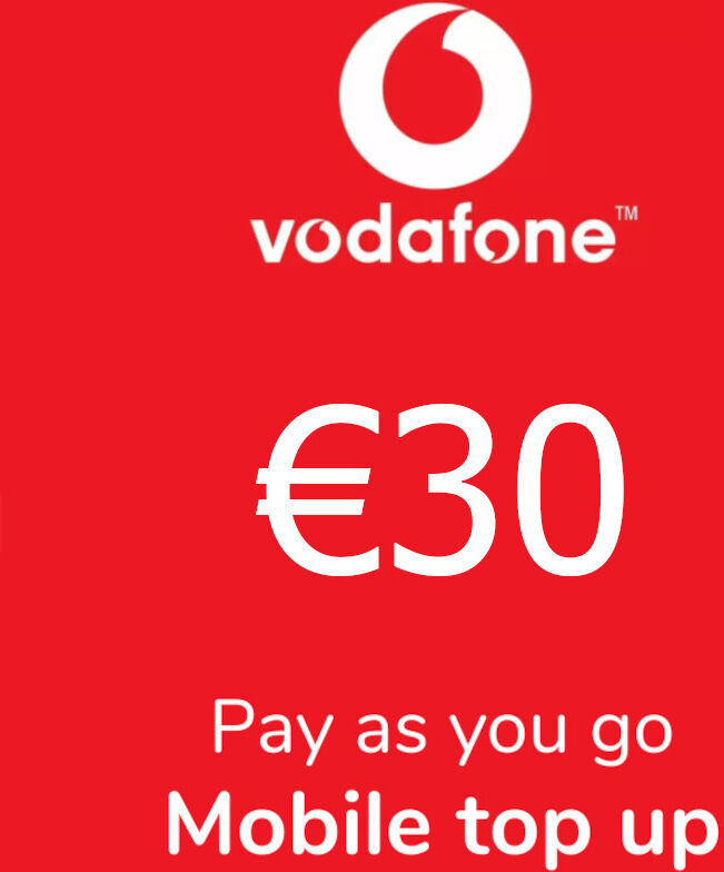 Kinguin Vodafone Mobile Phone €30 Gift Card IT