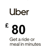 Kinguin Uber £80 UK Gift Card