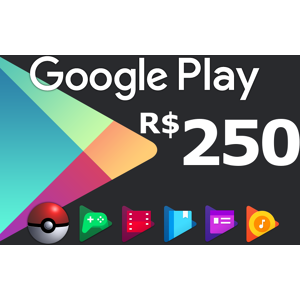 Kinguin Google Play 250 BRL BR Gift Card