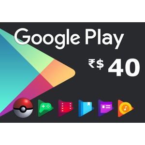 Kinguin Google Play 40 BRL BR Gift Card