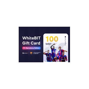 Kinguin WhiteBIT - FC Barcelona Edition - 100 WBT Gift
