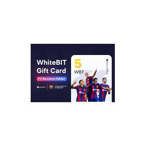 Kinguin WhiteBIT - FC Barcelona Edition - 5 WBT Gift