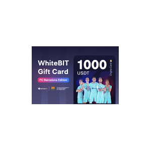 Kinguin WhiteBIT - FC Barcelona Edition - 1000 USDT Gift