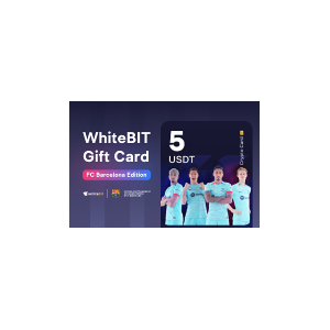 Kinguin WhiteBIT - FC Barcelona Edition - 5 USDT Gift