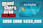 Kinguin Grand Theft Auto Online - $250,000 Tiger Shark Cash Card FR PS4 CD Key