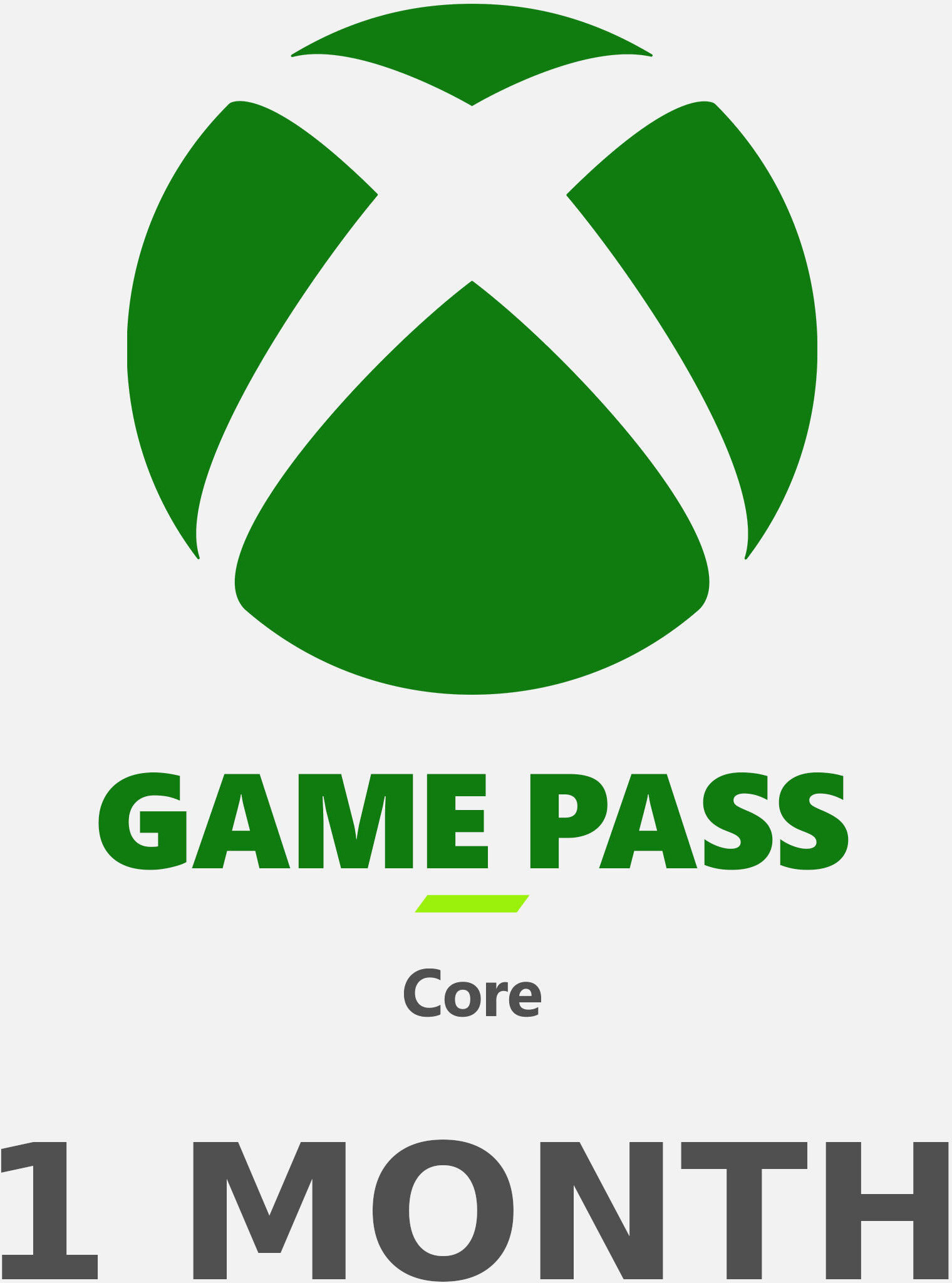 Kinguin XBOX Game Pass Core 1 Month Subscription Card EU