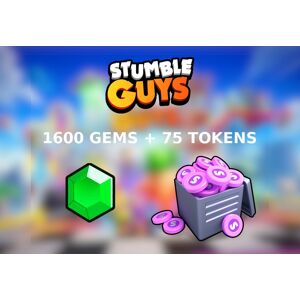 Kinguin Stumble Guys - 1600 Gems + 75 Tokens Reidos