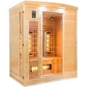 France SAUNA Sauna Infrarouge Apollon Quartz 3 places