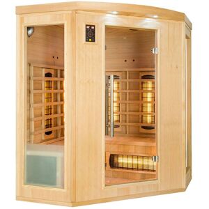 France SAUNA Sauna Infrarouge Apollon Quartz 3 4 places