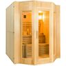 France SAUNA Sauna vapeur Zen 4 places avec poêle Lux 6 kW