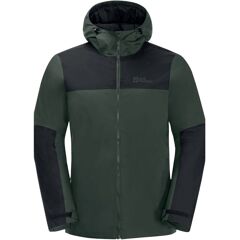 Veste imperméable Jack Wolfskin Jasper Ins Noir