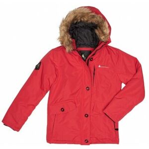 Parka ski fille Peak Mountain Galava Rouge - Publicité