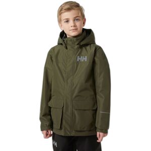 Veste imperméable enfant Helly Hansen Vika Ins Vert - Publicité