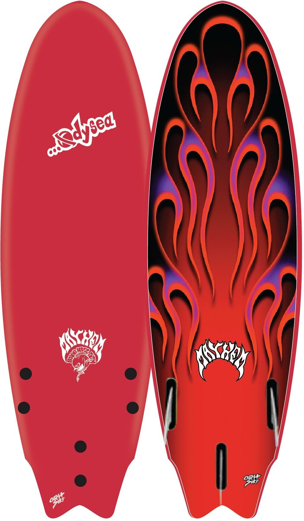 Planche Catch Surf Odysea X Lost Rnf 5'11 Rouge