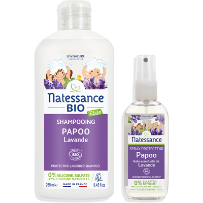 NATESSANCE Duo Protecteur Papoo Lavande Bio - Publicité NATESSANCE Duo Protecteur Papoo Lavande Bio - Publicité