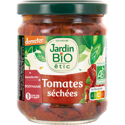 JARDIN BIO Tomates séchées bio - Publicité JARDIN BIO Tomates séchées bio - Publicité