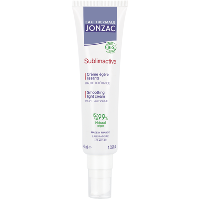 EAU THERMALE JONZAC Crème légère lissante bio - Publicité EAU THERMALE JONZAC Crème légère lissante bio - Publicité