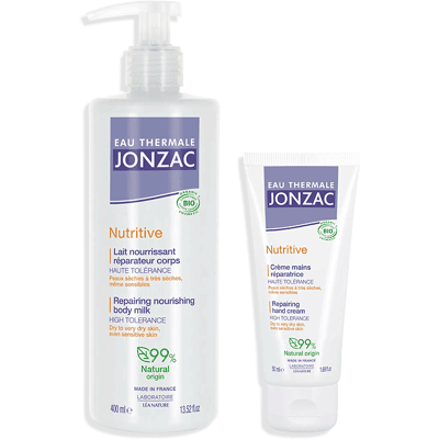 EAU THERMALE JONZAC Rituel Réparateur Corps & Mains - Publicité EAU THERMALE JONZAC Rituel Réparateur Corps & Mains - Publicité
