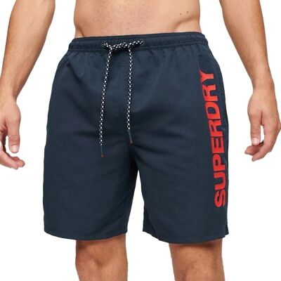 Maillot de bain Superdry Core Sport Homme Bleu L - Publicité Maillot de bain Superdry Core Sport Homme Bleu L - Publicité