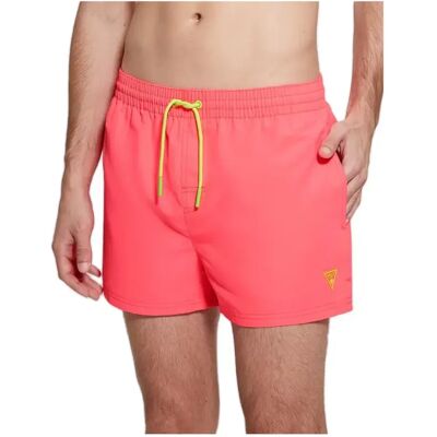 Maillot de bain Guess neon patch Homme Rose S - Publicité Maillot de bain Guess neon patch Homme Rose S - Publicité