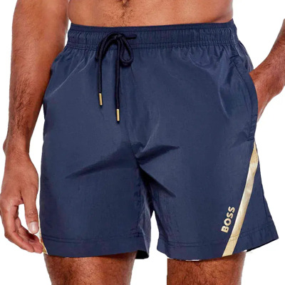 Maillot de bain Boss Roman Homme Bleu M - Publicité Maillot de bain Boss Roman Homme Bleu M - Publicité