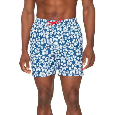 Maillot de bain Guess Fleuri Homme Bleu S - Publicité Maillot de bain Guess Fleuri Homme Bleu S - Publicité