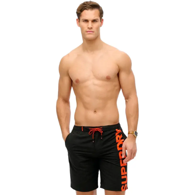 Maillot de bain Superdry Surf Classique Homme Noir L - Publicité Maillot de bain Superdry Surf Classique Homme Noir L - Publicité