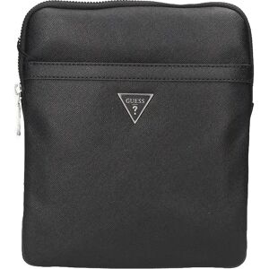 Pochette Guess Classic certosa saffiano Homme Noir Noir Taille unique Synthétique - Publicité