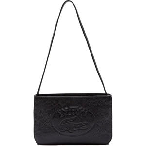 Sac bandoulière Lacoste Croco Femme Noir Taille unique - Publicité Sac bandoulière Lacoste Croco Femme Noir Taille unique - Publicité