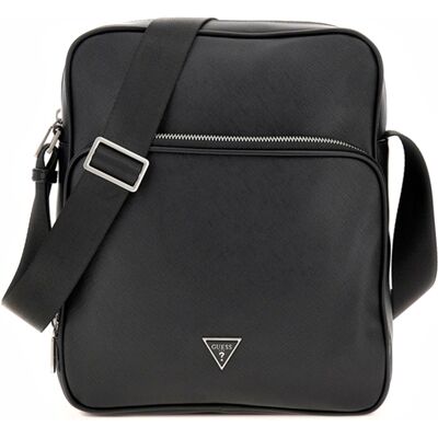 Sacoche Guess Messenger Homme Noir Taille unique - Publicité Sacoche Guess Messenger Homme Noir Taille unique - Publicité