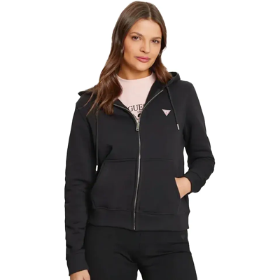 Sweat Guess Mini triangle Femme Noir XS - Publicité Sweat Guess Mini triangle Femme Noir XS - Publicité